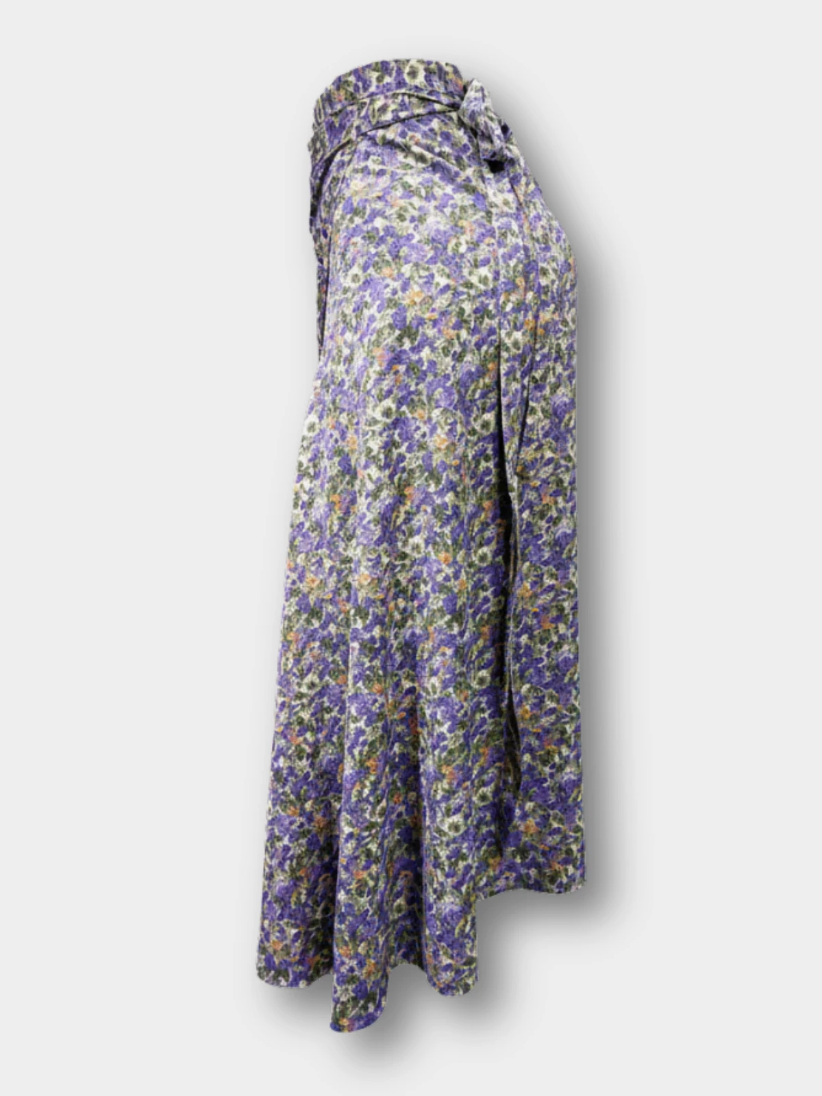 Violet Bloom Wrap Skirt